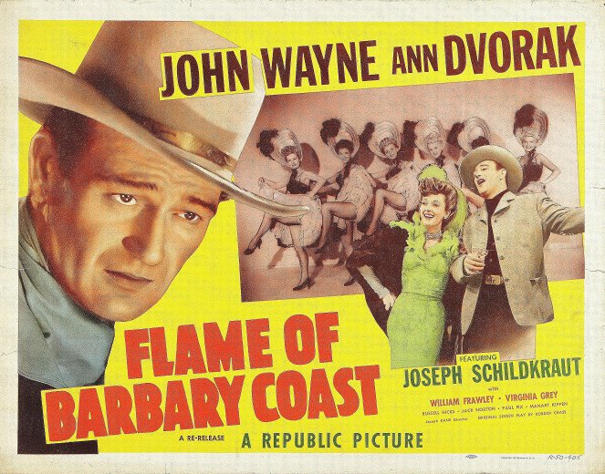 Flame of Barbary Coast - Posters