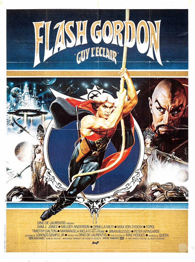 Flash Gordon - Affiches