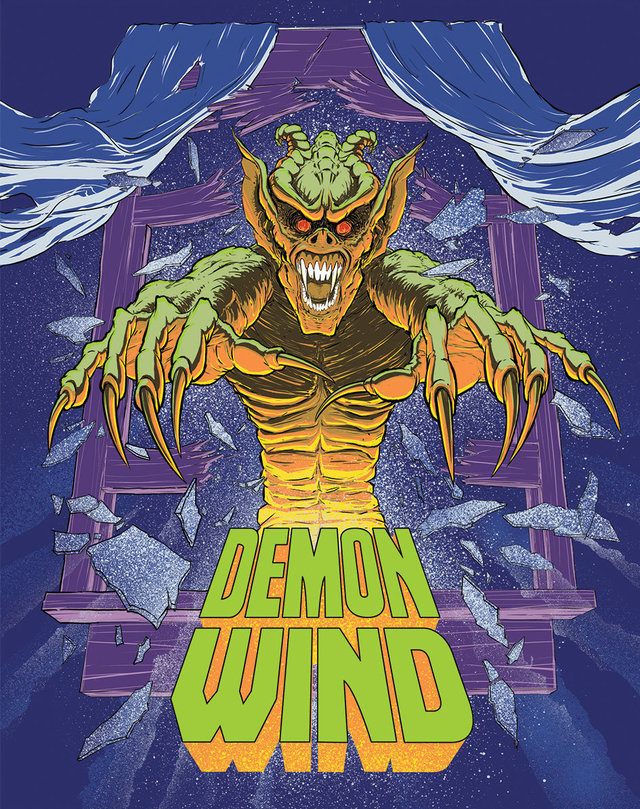 Demon Wind - Affiches