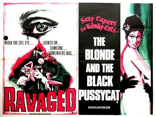 The Blonde and the Black Pussycat - Posters