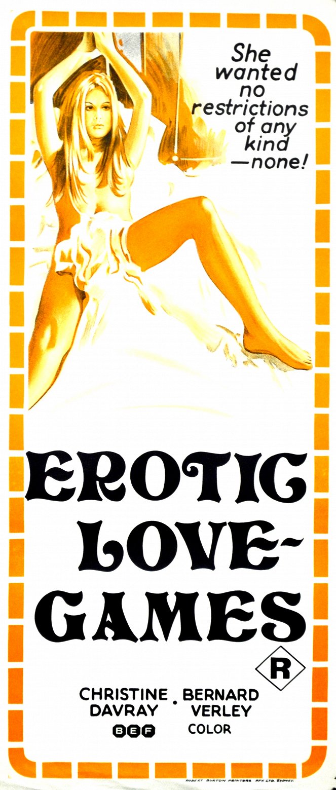 Erotic Love Games - Posters