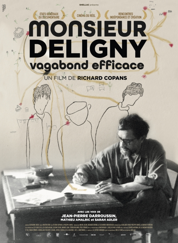 Monsieur Deligny, vagabond efficace - Plakáty