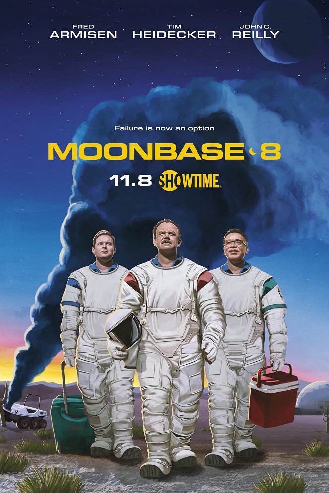 Moonbase 8 - Cartazes