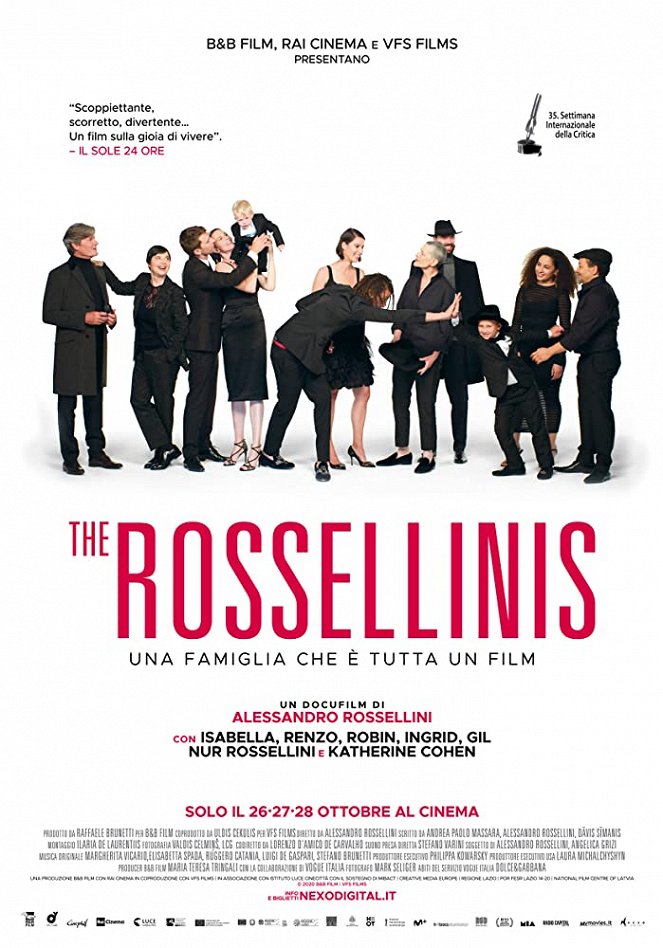 The Rossellinis - Carteles