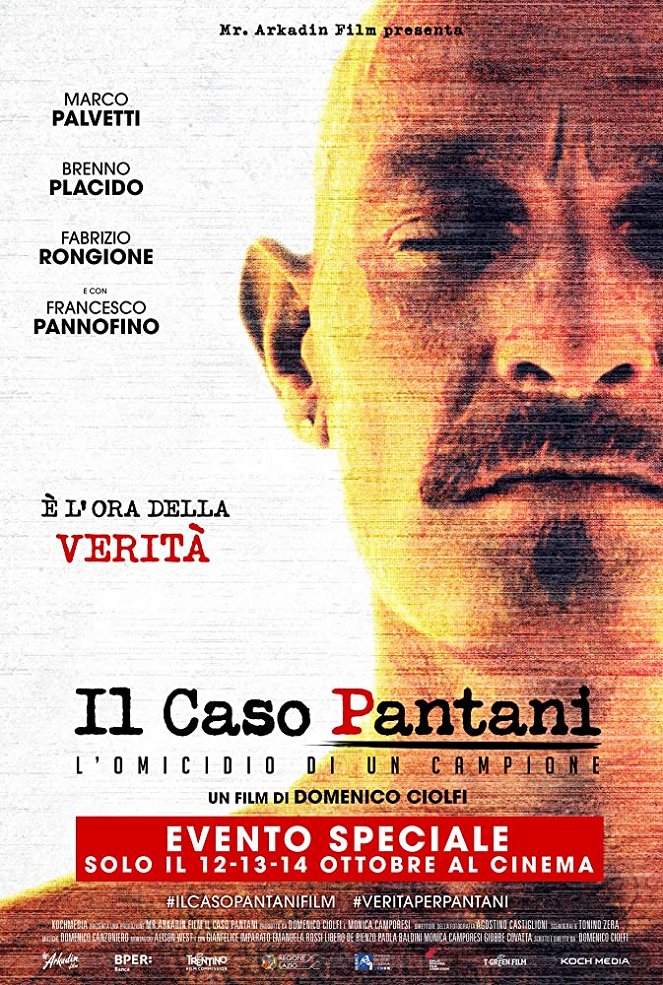 Il caso Pantani - L'omicidio di un campione - Cartazes