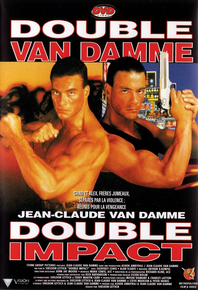 Double Impact - Affiches