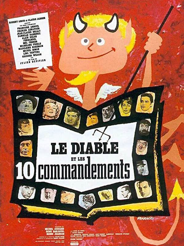 Le Diable et les dix commandements - Plakate