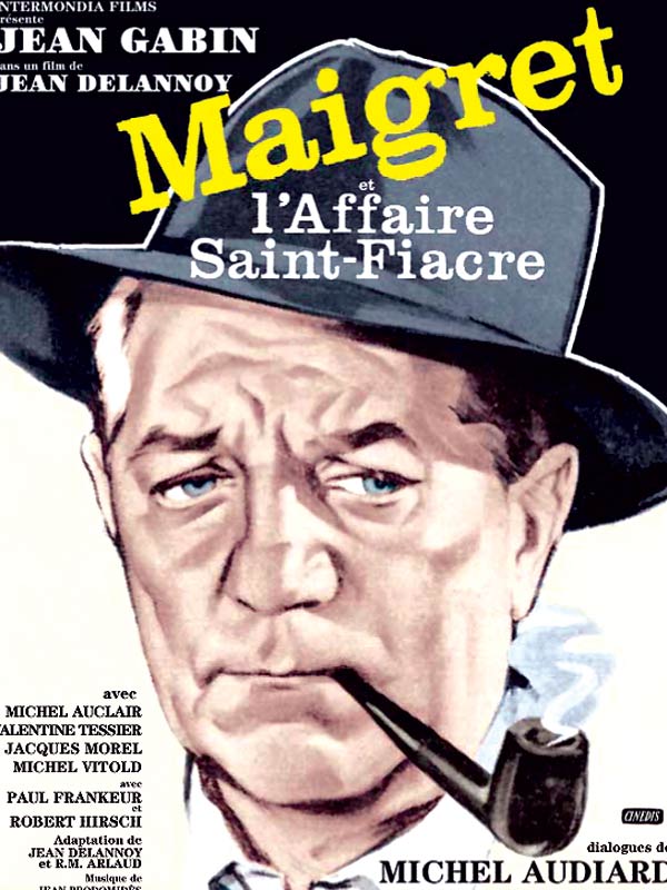 Maigret et l'affaire Saint-Fiacre - Affiches