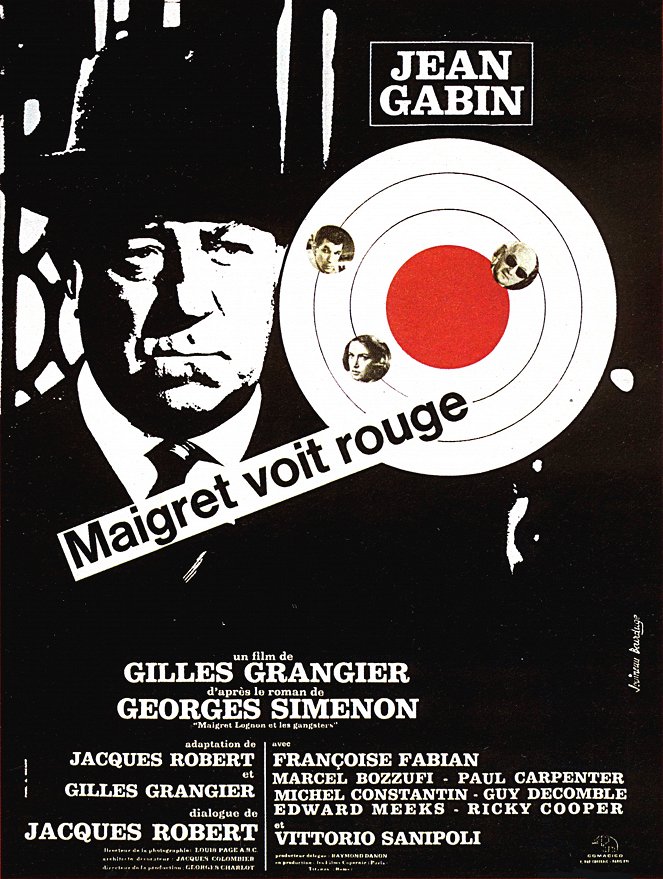 Maigret maakt zich kwaad - Posters