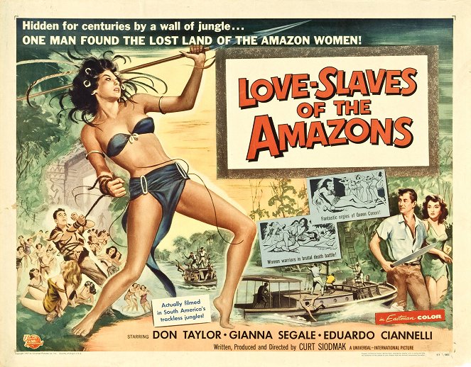 Love Slaves of the Amazon - Posters
