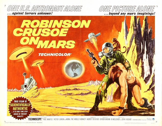 Robinson Crusoe sur Mars - Affiches