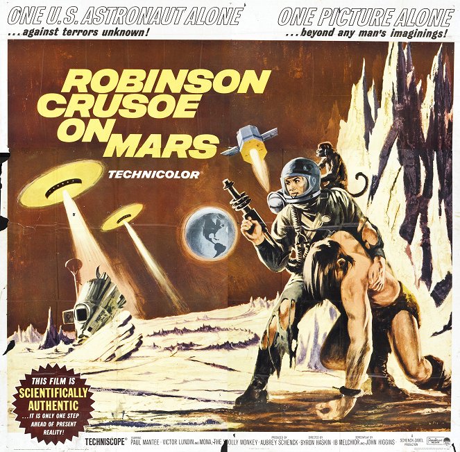 Robinson Crusoe sur Mars - Affiches