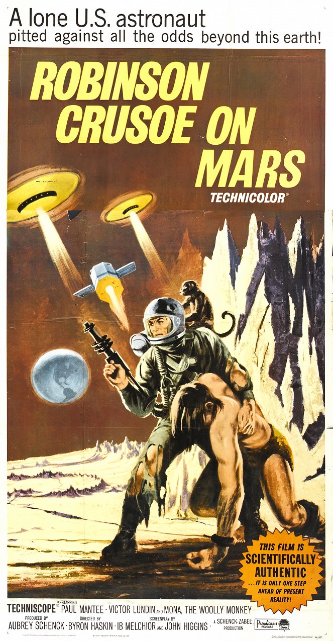 Robinson Crusoe sur Mars - Affiches