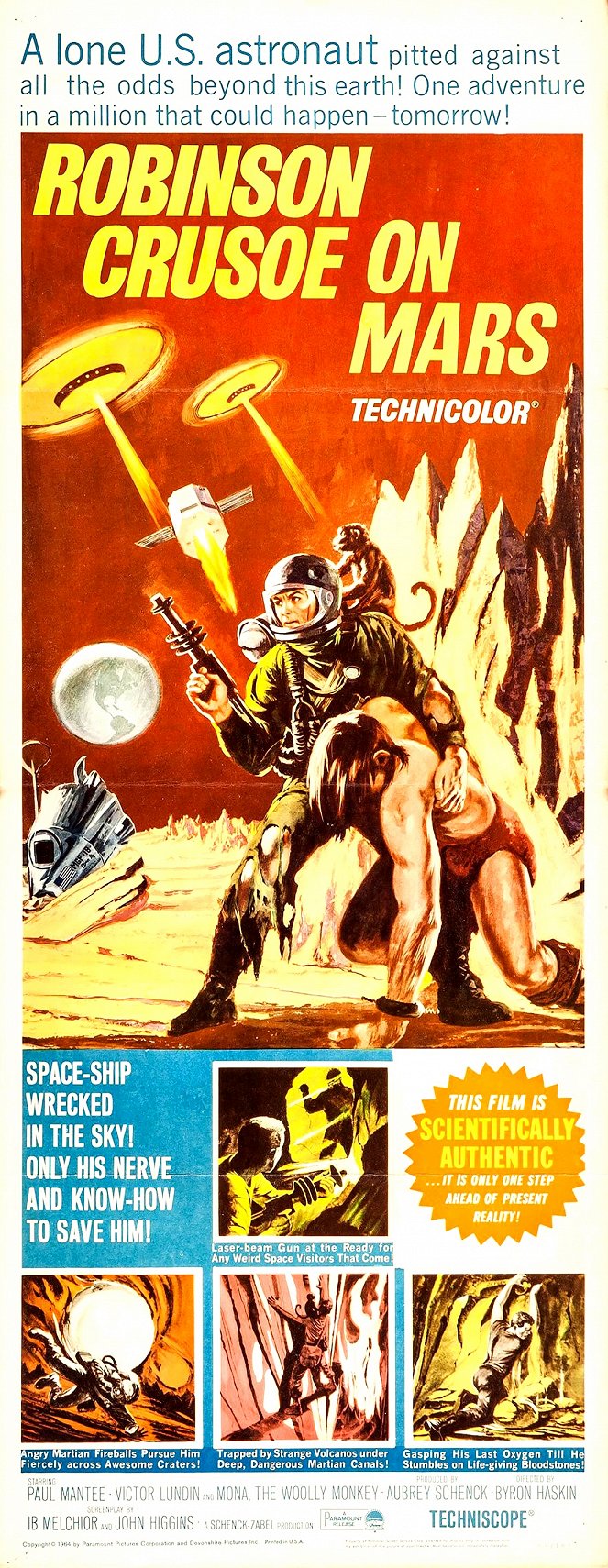 Robinson Crusoe sur Mars - Affiches