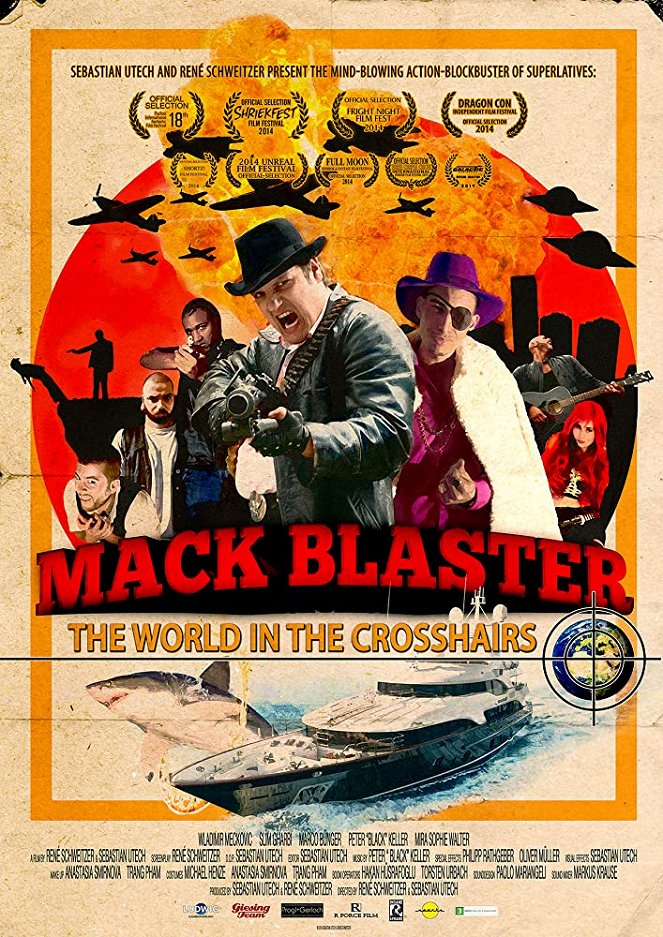 Mack Blaster - Die Welt im Fadenkreuz - Plakaty