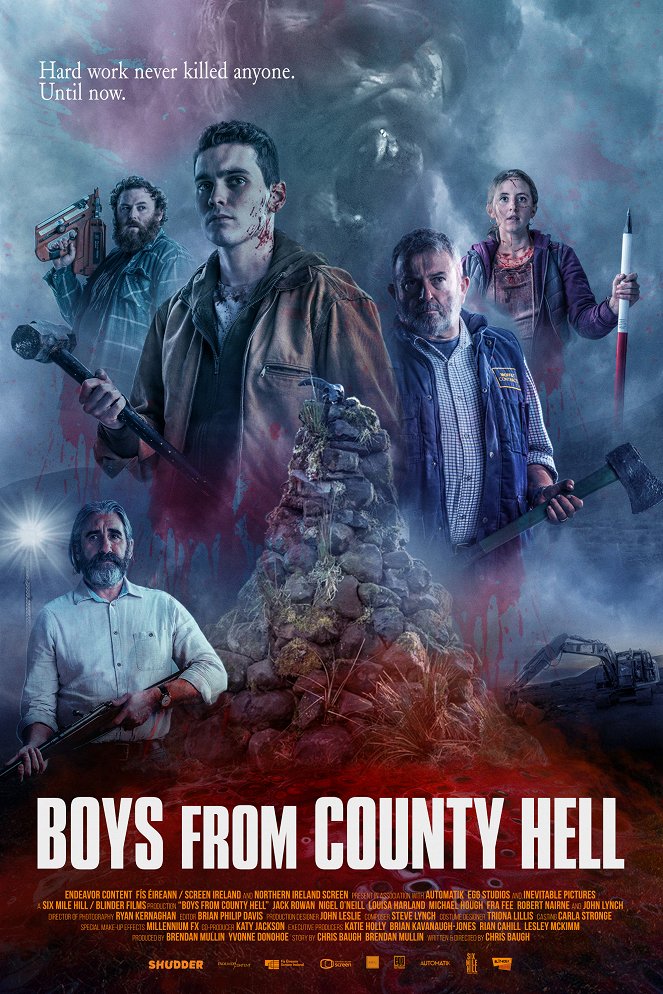 Boys from County Hell - Affiches