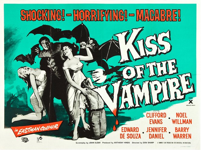El beso del vampiro - Carteles
