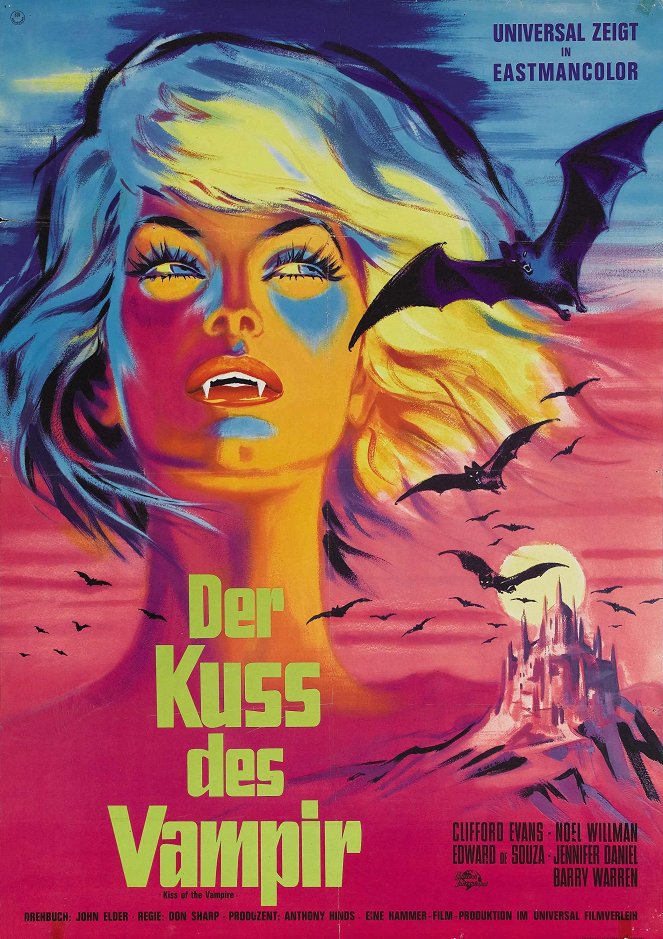 Der Kuss des Vampirs - Plakate