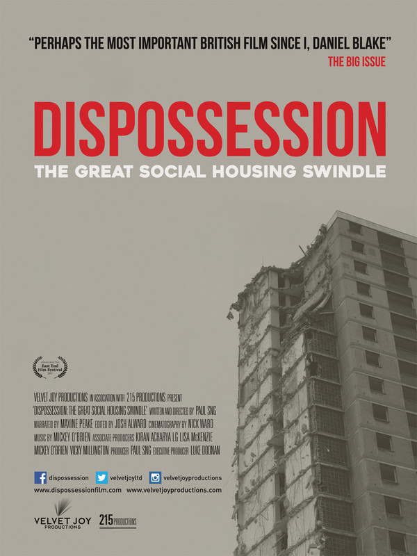 Dispossession - The Great Social Housing Swindle - Plagáty