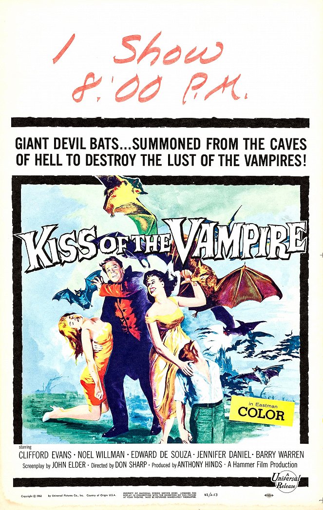 The Kiss of the Vampire - Posters