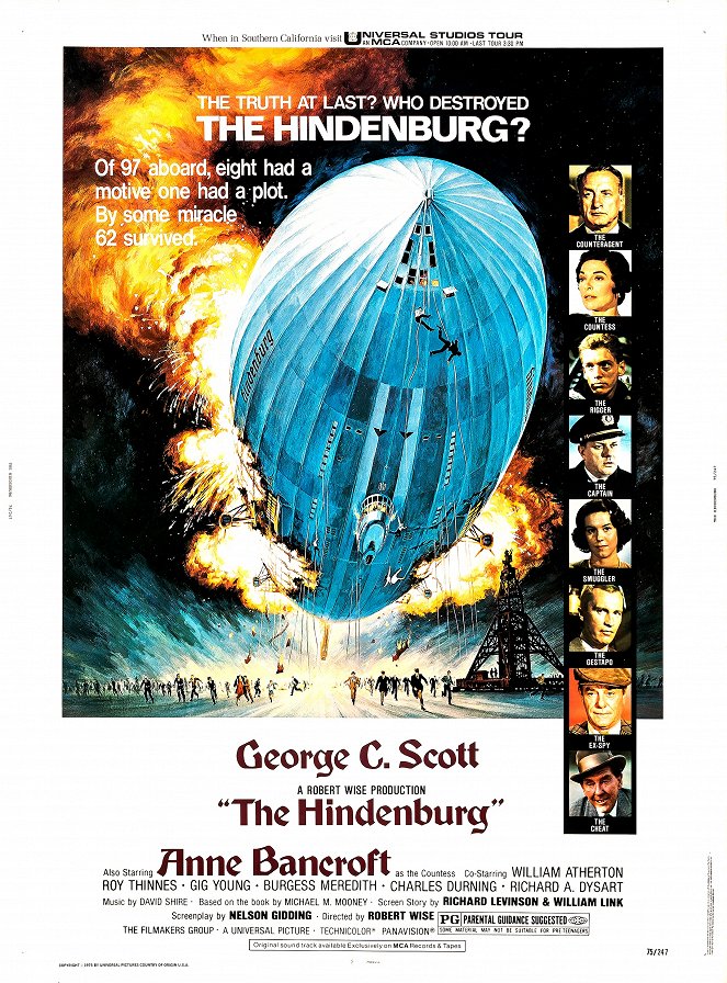 The Hindenburg - Plakaty