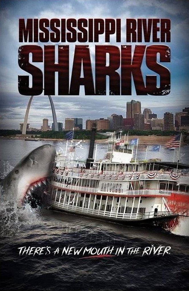 Mississippi River Sharks - Plakate