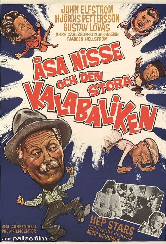 Åsa-Nisse och den stora kalabaliken - Plakaty
