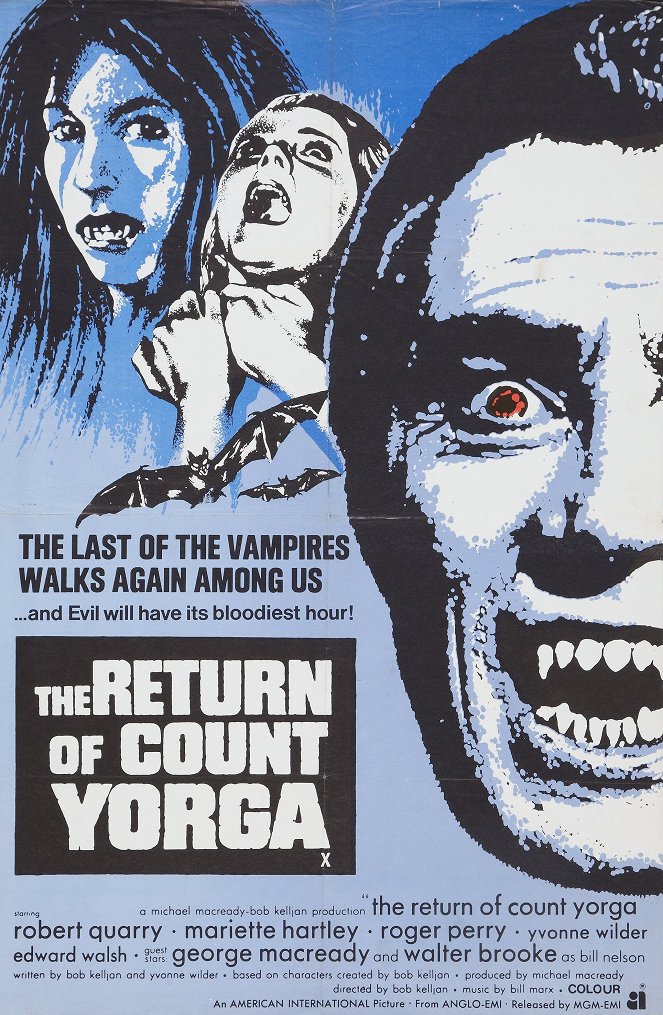 The Return of Count Yorga - Posters