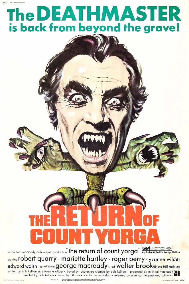 The Return of Count Yorga - Posters
