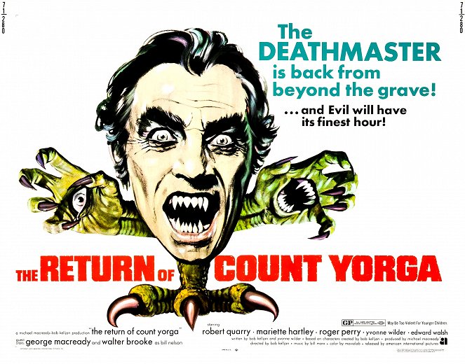 The Return of Count Yorga - Affiches