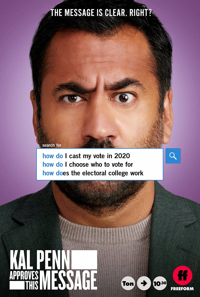 Kal Penn Approves This Message - Plakate