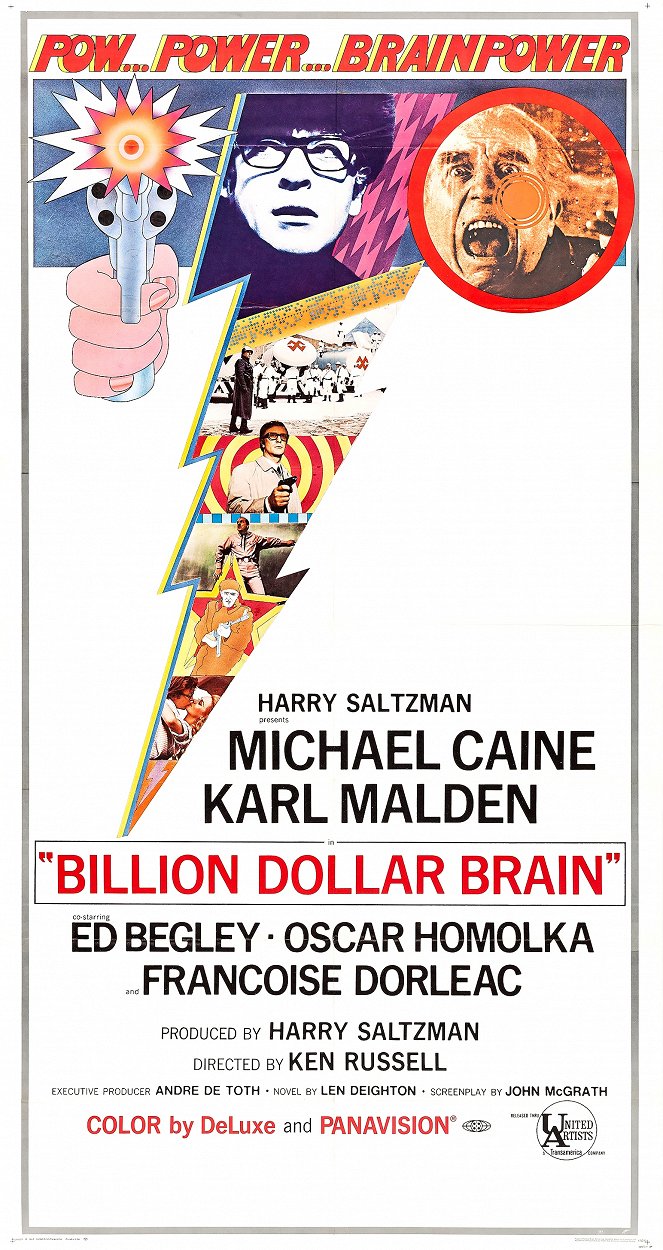 Billion Dollar Brain - Posters