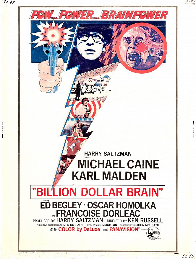 Billion Dollar Brain - Posters