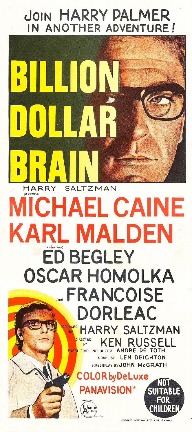 Billion Dollar Brain - Posters