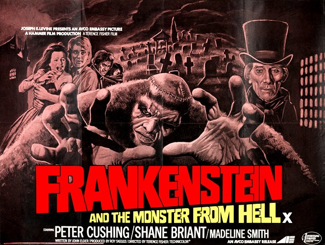 Frankenstein and the Monster from Hell - Plagáty