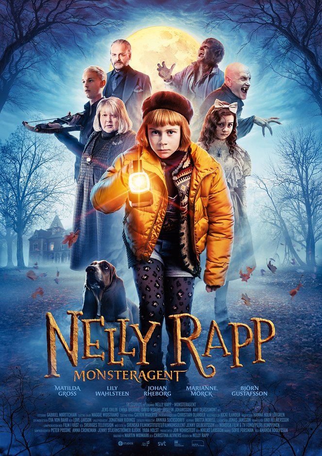 Nelly Rapp - Monsteragent - Plakátok