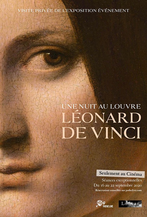 Une nuit au Louvre : Léonard de Vinci - Affiches