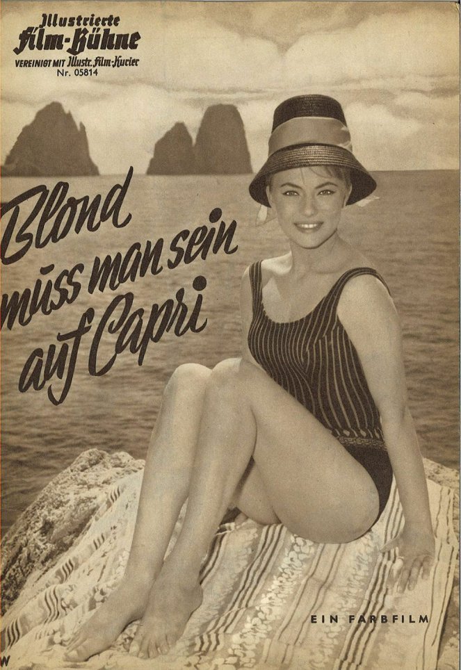 Blond muß man sein auf Capri - Posters