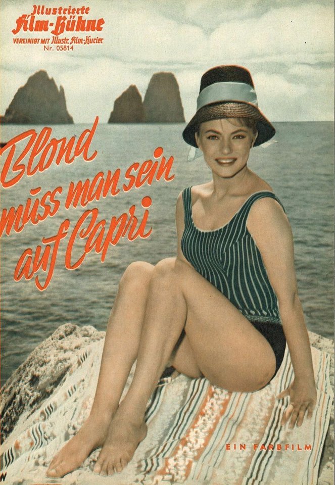 Blond muß man sein auf Capri - Cartazes