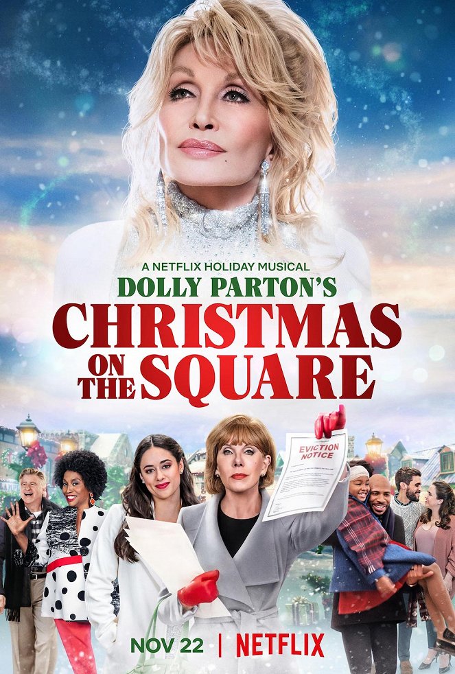 Dolly Parton: Karácsony a kisváros terén - Plakátok