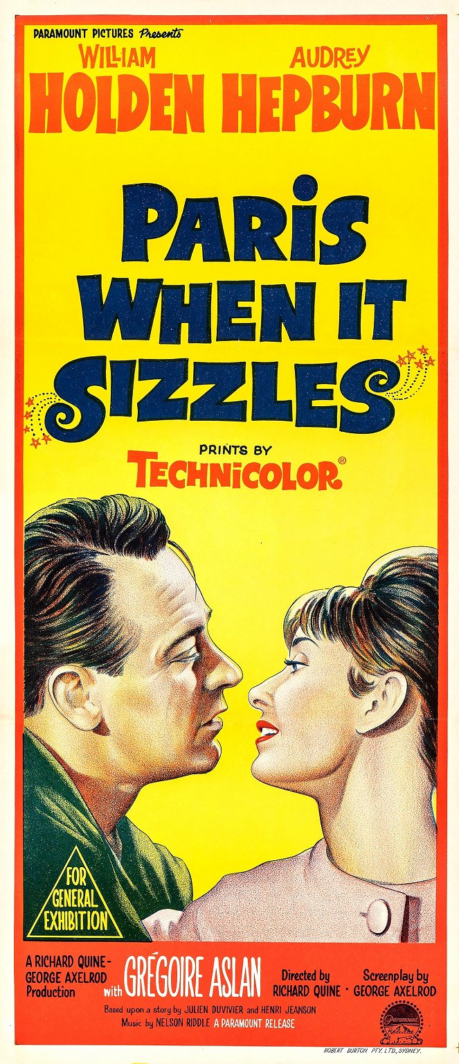 Paris - When It Sizzles - Posters