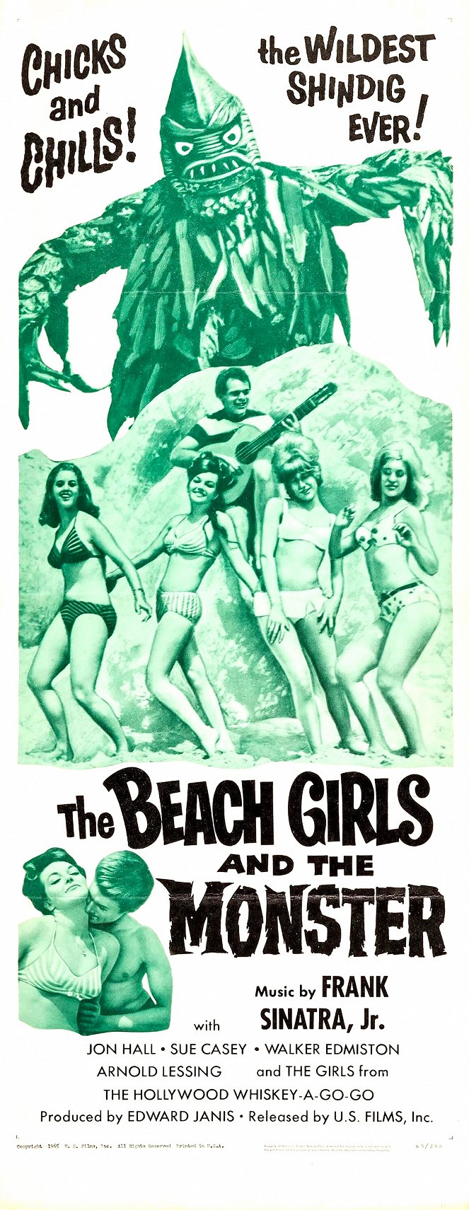The Beach Girls and the Monster - Posters