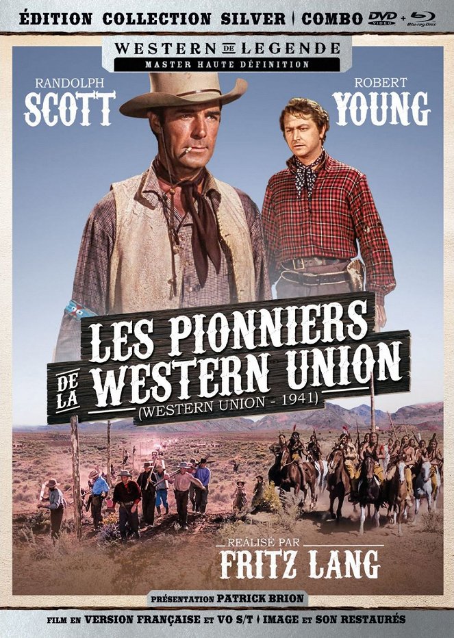 Les Pionniers de la Western Union - Affiches