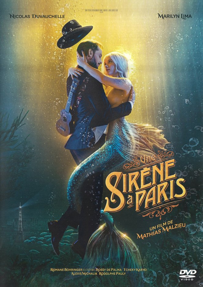 Une sirène à Paris - Plakáty