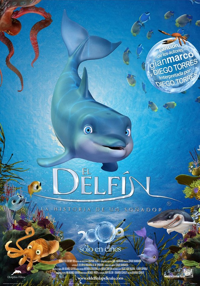 Delfín, příběh o snílkovi - Plakáty
