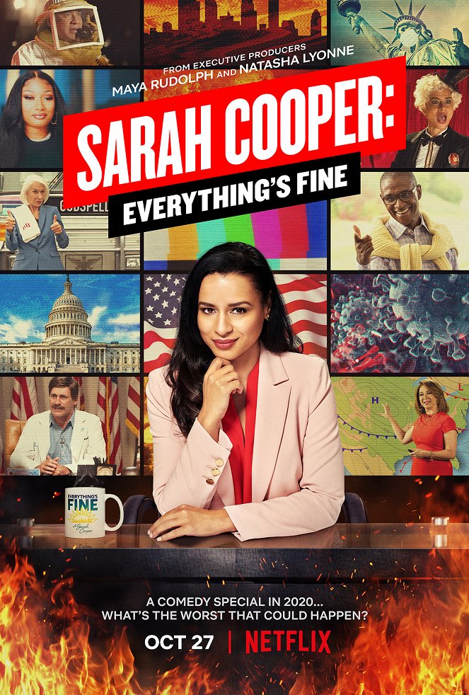 Sarah Cooper: Everything's Fine - Plakate