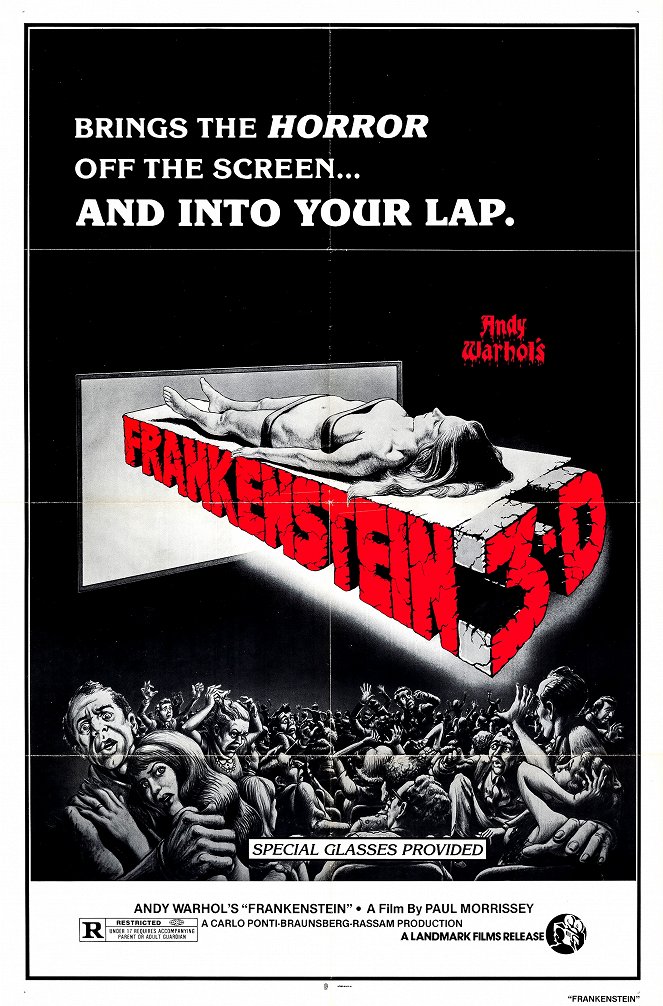 Flesh for Frankenstein - Plakáty