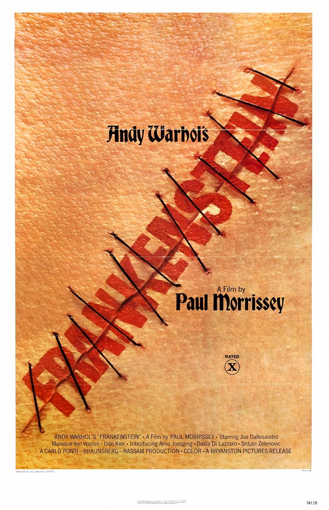 Andy Warhols Frankenstein - Plakate
