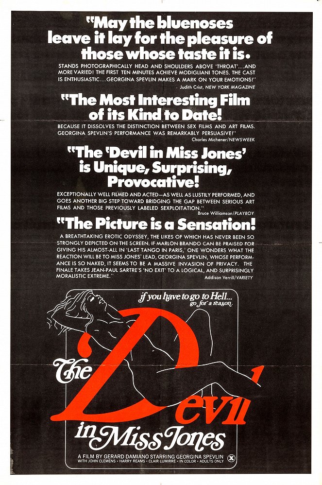 Diabel w pannie Jones - Plakaty