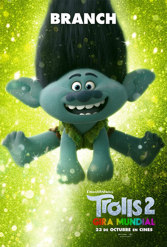 Trolls 2: Gira mundial - Carteles